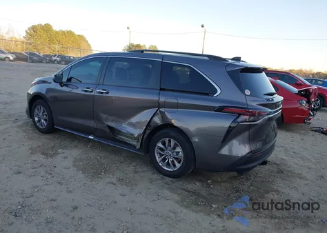 2024 Toyota Sienna Xle из США, поврежденный, VIN 5TDYRKEC6RS217506